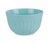 Premier Housewares Melamine Medium Green Mixing Bowl Fluted Pattern Food Bowl With Smooth Glazed Finish Green Bowl For Salads Small Bowl 21cm x 12cm x 21 cm