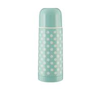 Premier Housewares Mimo Spot Vacuum Flask, Double Walled, 350ml, Stainless-Steel, Green, 7 x 7 x 20 cm
