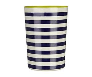 Premier Housewares Mimo Stripe Tumbler, Melamine, Multi-Colour, 8 x 8 x 11 cm