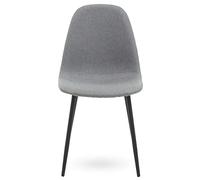 Interiors By Ph Mink Fabric Dining Chair, Brown