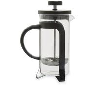Premier Housewares Modern Matte Black Cafetiere 350Ml | Advanced Filtration System Small Cafetiere For Kitchen | Comfortable Grip Stainless Steel Coffee Cafetiere For Breakfast