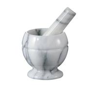 Premier Housewares Mortar and Pestle, 10 cm - Marble