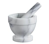 Premier Housewares Mortar and Pestle, 11 x 12.5 x 12.5 cm - Marble