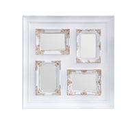 Premier Housewares Multi-Photo Frame for 4 Photos, White