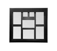 Premier Housewares Multi-Photo Frame for 8 Photos, Black