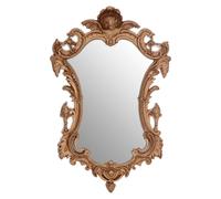 Premier Housewares Neo-Classical Gold Finish Wall Mirror