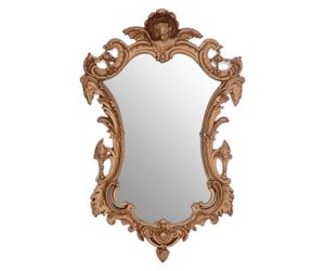 Premier Housewares Neo-Classical Gold Finish Wall Mirror