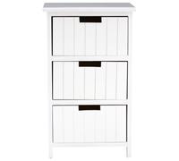 Interiors by Premier Storage Unit New England 3 Drawer White