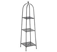 Premier Housewares New York Loft Black 3 Tier Shelf Unit
