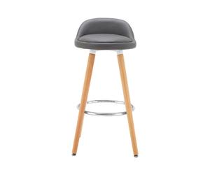 Premier Housewares Normann Grey Bar Stool