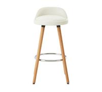 Premier Housewares Normann White Bar Stool