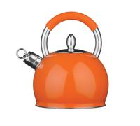 Interiors By PH 2.4L Whistling Kettle - Orange, Orange