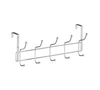 Premier Housewares Over Door Hanger with 10 Hooks | Over the Door Hook for Bedro