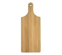 Premier Housewares Chopping Paddle Cutting Boards Small Bamboo Wooden Chopping Boards Natural 18 x 45 x 2 cm