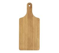 Premier Housewares Paddle Chopping Board, Bamboo, Medium, Bamboo, Natural, 18 x 40 x 2 cm