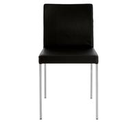 Premier Housewares Pair of Lago Black Chairs