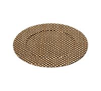 Premier Housewares Pandanus Black and Natural Charger Plate