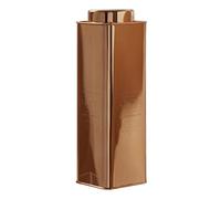 Premier Housewares Pasta Canister Stainless Steel Storage Containers For Kitchen Store All Types Pastas/Other Ingredients Copper Finish Canisters/Containers With Lid 10 x 30 x 10