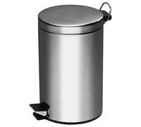 STAINLESS STEEL PEDAL BIN HOME OFFICE KITCHEN BATHROOM TOILET RUBBISH WASTE BIN