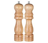 Premier Housewares Pepper Mills Grinders Pepper Grinder Mill Pepper Grinder Refillable Wooden Black Pepper Mill