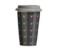 Ditsy Travel Mug Premier Housewares Grey One Size