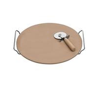 Essentials by Premier Pizza Stone And Cutter Small Set