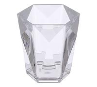 Premier Housewares Plastic Tumblers Clear Tumbler Glasses For Bathroom Acrylic Glasses For Storage Glasses Set Durable Tumblers 10 x 10 x 10