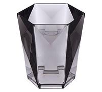 Premier Housewares Plastic Tumblers Grey Tumbler Glasses For Bathroom Acrylic Glasses For Storage Glasses Set Durable Tumblers 10 x 10 x 10