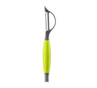 Premier Housewares Plastic Vegetable Peeler, Lime Green