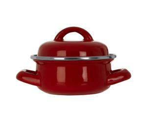 Premier Housewares Porter 10cm Dia Red Mini Casserole Dish