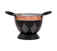 Premier Housewares Prescott Small Charcoal / Copper Colander