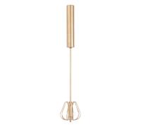 Premier Housewares Press and Spin Light Gold Whisk - 35cm
