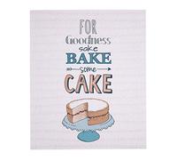 Premier Housewares Pretty Things Bake Some Cake Wall Plaque - Multi-Colour