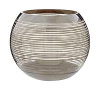Premier Housewares Raya Small Rounded Glass Vase