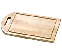 Premier Housewares Rectangle Wooden Chopping Board Natural Wooden Cutting Board with Handle Cutting Boards Birch Chopping Boards Wood H2xW33xD20