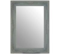 Premier Housewares Rectangular Wall Mirror/ Classic Mirrors For Bathroom / Bedroom / Garden Walls Fancy Wall Mounted Mirrors For Hallway
