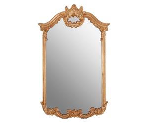 Premier Housewares Rectangular Wall Mirror/ Classic Mirrors For Bathroom / Bedroom / Garden Walls Fancy Wall Mounted Mirrors For Hallway