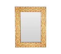 Premier Housewares Rectangular Wall Mirror For Bedroom / Hallway / Bathroom Wall Mirror Minimal and Antiquated Look w76 x d4 x h101 cm