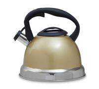 3000ml Whistling Kettle Premier Housewares Gold One Size