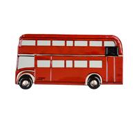 Premier Housewares Red Bus Metal Wall Art
