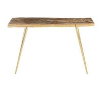 Premier Housewares Relic Petrified Wood Console Table