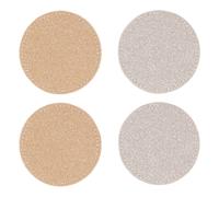 Premier housewares Reversible Gold and Silver Glitter Coasters