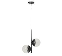 Premier Housewares Revive Black Finish Pendant Light