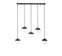Premier Housewares Revive Clear Glass Shades Pendant Light