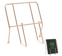 Premier Housewares Cookbook Stand - Copper Finish, Durable Iron Construction