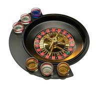 Premier Housewares Roulette Lucky Shot Drinking Game, 6 Glass