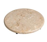 Premier Housewares Round Chopping Board, Champagne