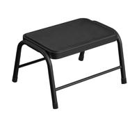 Premier Housewares Interiors By Premier Rubber Stool Black Step