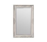 Premier Housewares Rustic Cream and Gold Finish Wall Mirror