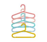 Premier Housewares Kids Hanger, Synthetic, Multicoloured, Set of 20Pc